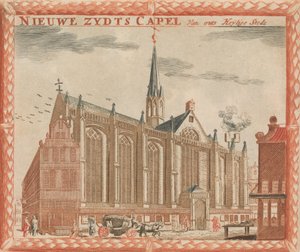 Nieuwe Zydts Kapel, in: Tooneel Der Voornaamste Nederlands Huizen, En Lust Hoven, Naar T...