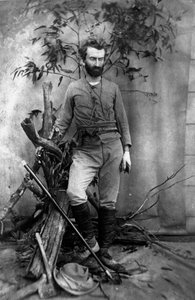 Nikolai Nikolaevich Miklukho-Maklai, Russische antropoloog, Queensland, Australië, ca. 1880 door Unbekannt