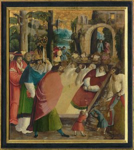 De vondst van het graf van St. Stefanus, protomartelaar door Unbekannt