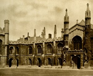 Corpus Christi College, Cambridge, 1923