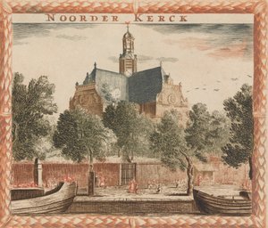 Noorder Kerck, in: Tooneel Der Voornaamste Nederlands Huizen, En Lust Hoven, Naar T Leven..., n.d. door Unbekannt