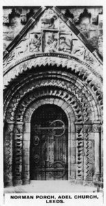 Normandisch Portaal, Adel Kerk, Leeds, c1920s
