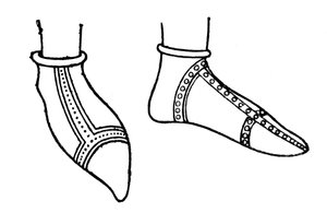 Normandische schoenen, 1910