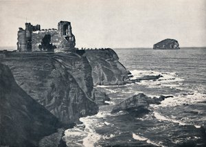 North Berwick - Tantallon Castle en de Bass Rock, 1895 door Unbekannt