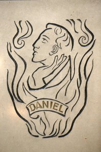 Notre Dame de France katholieke kerk, Londen. Daniël de profeet, Londen, Groot-Brittannië