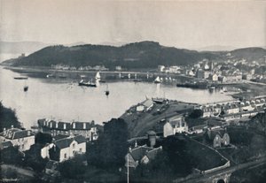 Oban - De Stad en de Baai, 1895 door Unbekannt