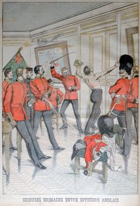 Afkeurenswaardig gedrag tussen Engelse officieren, 1903