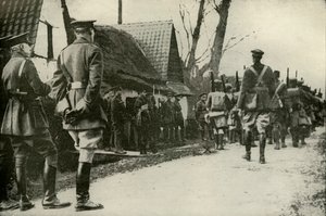 Op naar de loopgraven, 1919 door Unbekannt
