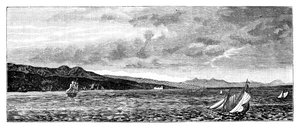 Voor de kust van Klein-Azië, ca. 1900 door Unbekannt