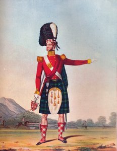 Officier van het 92e Highland Regiment of Foot