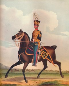 Officier van de Koninklijke Artillerie Paardenbrigade door Unbekannt