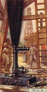 Olie, 2. - Beheersen van een Gusher, VS, 1928 door Unbekannt