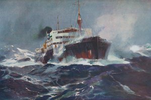 Olie op woelige wateren, 1936