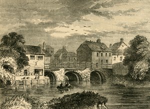 Oude Bow Bridge, ca. 1876