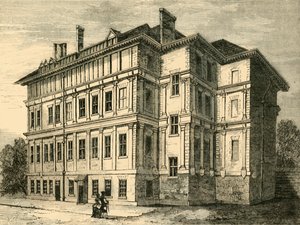 Oude Craven House, 1800 door Unbekannt