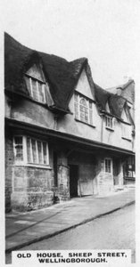Oud huis, Sheep Street, Wellingborough, Northamptonshire, c1920s