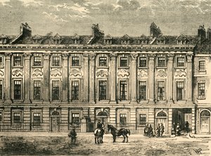 Oude Huizen in Great Queen Street, Zuidzijde, 1850, 1881