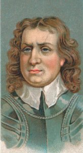 Oliver Cromwell, 1599-1658 Engelse militaire leider en politicus, 1924 door Unbekannt