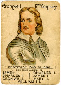 Oliver Cromwell 1599-1658, Lord Protector van Engeland, 1901-1910 door Unbekannt