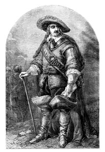 Oliver Cromwell 1599-1658, 18e eeuw ca. 1902 door Unbekannt