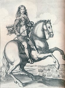 Oliver Cromwell, 1640 door Unbekannt