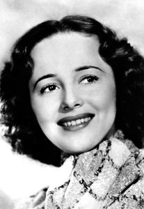 Olivia de Havilland geb. 1916, Amerikaanse actrice, ca. 1930s-1940s