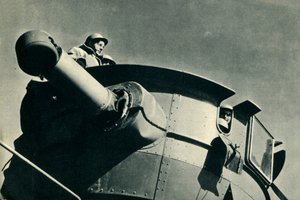 Aan Boord van De Ark - op wacht..., c1940, 1942
