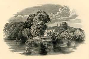 Aan de Lea, ca. 1890 door Unbekannt