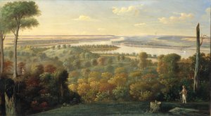Op de Ohio-rivier door Unbekannt