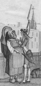 Op de Pont Neuf, 1771 door Unbekannt