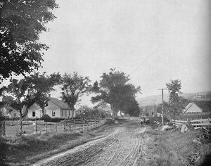 Op de Weg naar Echo Lake, Witte Bergen, New Hampshire, ca. 1897