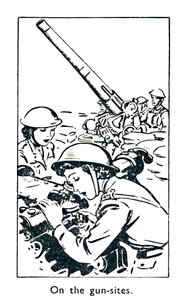Op de geschutsplaatsen, 1940