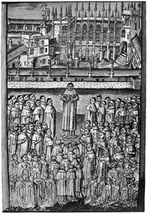 Honderd klerken, New College, Oxford, ca. 1453, 1892 door Unbekannt