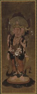 Een van de twaalf deva: Bonten Brahma
