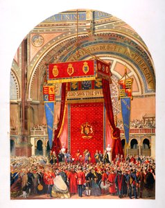 Opening van de Internationale Tentoonstelling, 1862 door Unbekannt
