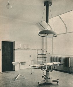 Operatiekamer, Princess Louise Kensington Hospital for Children. Architecten, George Lansdown & door Unbekannt