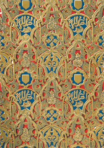Ornament op de muren, Hal van de Abencerrages, 1907