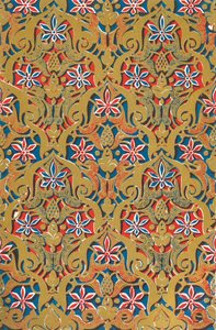 Ornament boven bogen bij de ingang van het Hof van de Leeuwen, 1907