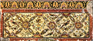 Ornamentale fries van de Basiliek van St. Clement, Rome, Italië door Unbekannt