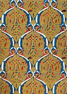 Ornamenten in panelen, Hof van de Moskee