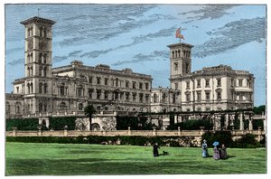 Osborne House, Isle of Wight, 1900 door Unbekannt