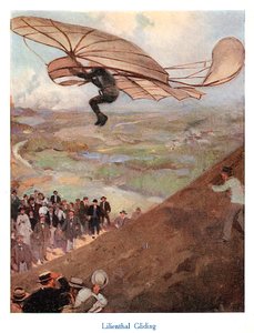 Otto Lilienthal, Duitse luchtvaartpionier, begin 20e eeuw