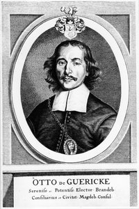 Otto von Guericke, Duitse uitvinder, ingenieur en natuurkundige, 1672 door Unbekannt