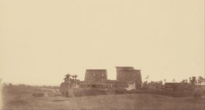 Overzicht van het Paleis van Karnak door Unbekannt