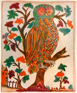 Uil, Lubok print, 1800
