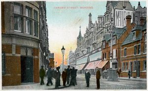 Oxford Street, Reading, Berkshire, ca. 1900s-ca. 1910s door Unbekannt