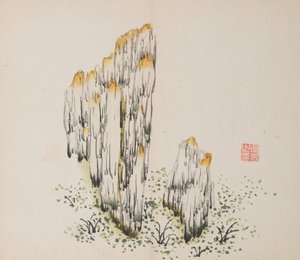 Pagina uit Shi Zhu Zhai