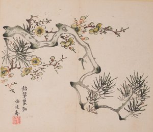 Pagina uit Shi Zhu Zhai