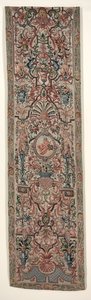 Paar borduurwerk bedgordijnen, ca. 1690 door Unbekannt
