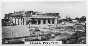Paleis, Pudukottai, Tamil Nadu, India door Unbekannt